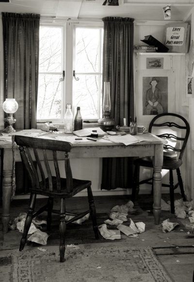 Dylan Thomas' Writing Shed, Laugharne, Carmarthenshire Wales