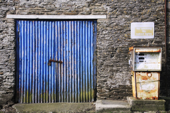 Petrol Pump, Mathry, Pembrokeshire Wales