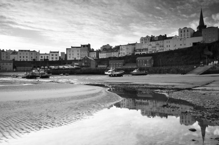 Tenby Harbour, Pembrokeshire Wales