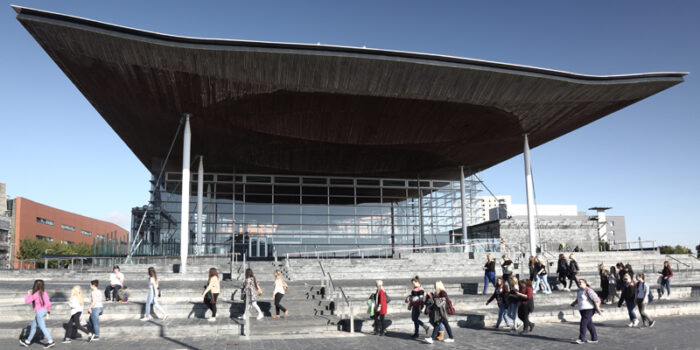 The Senedd Cadiff Bay