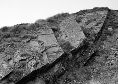 Bedrock in the Cambrian Mountains