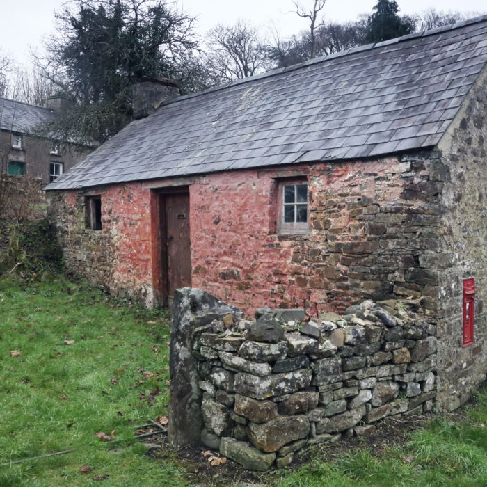 A rare pink lime washed cottage in Pembrokeshire