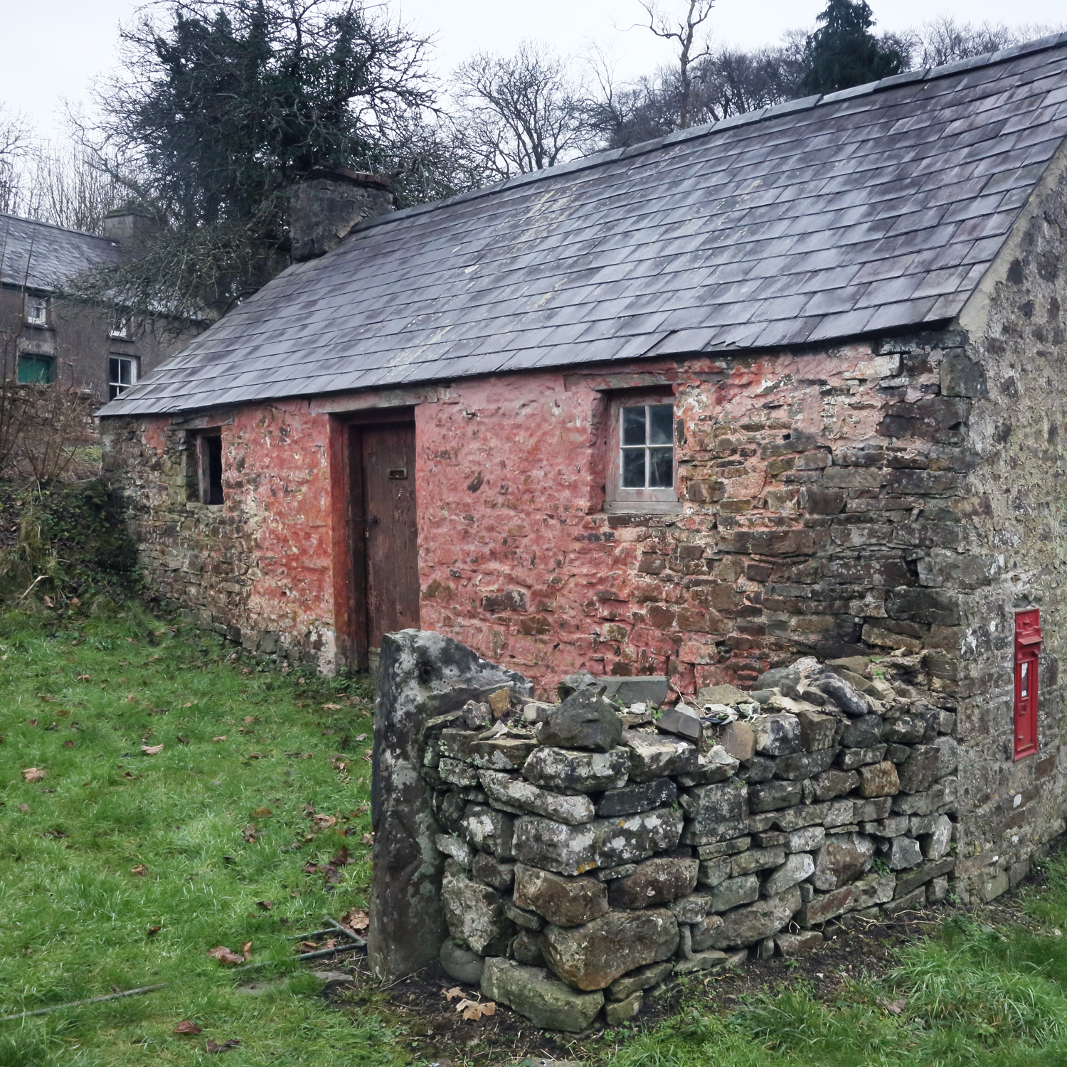 A rare pink lime washed cottage in Pembrokeshire